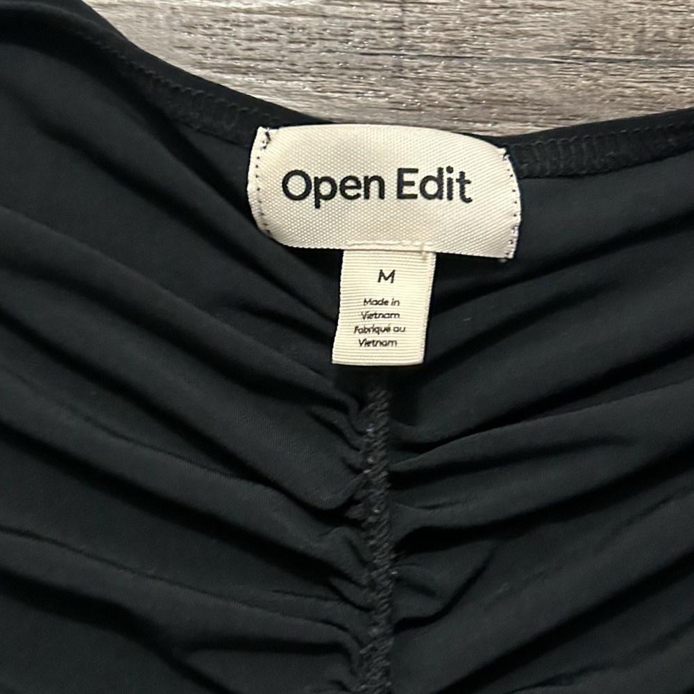 Open Edit Ruched Tank - Picture 2 of 2